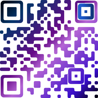QR Code with gradient
