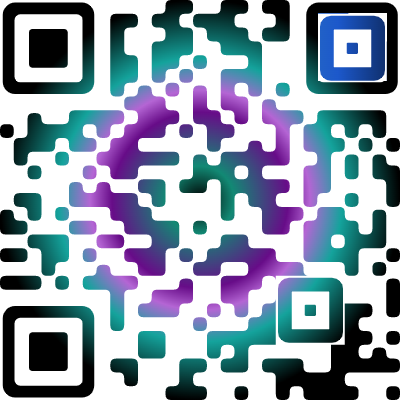 QR Code with gradient
