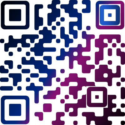 QR Code with gradient